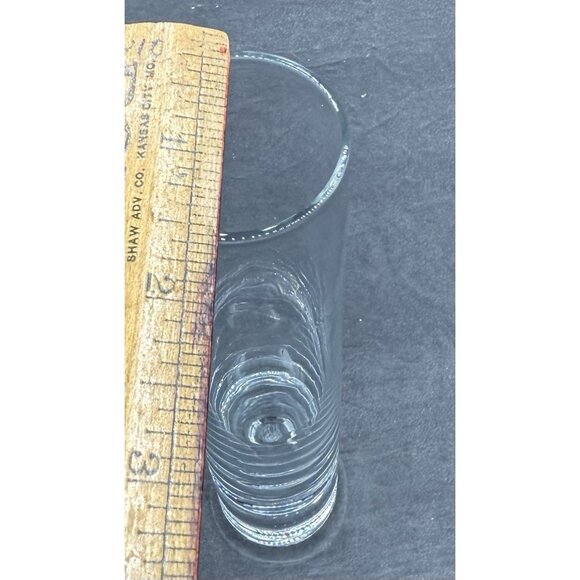 Vintage Swedish Bergdala Glasbruk Scandinavian Glass Vase Air Bubble Base - Picture 9 of 9